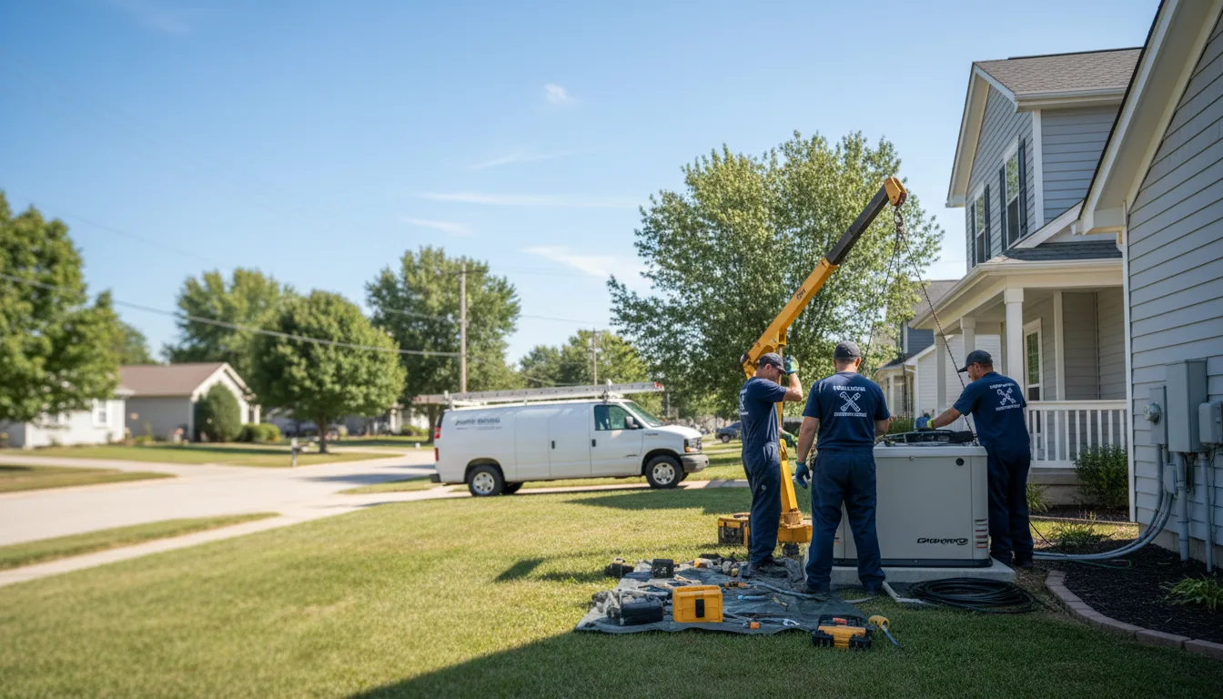 Generator Installation in Rozel, KS near me